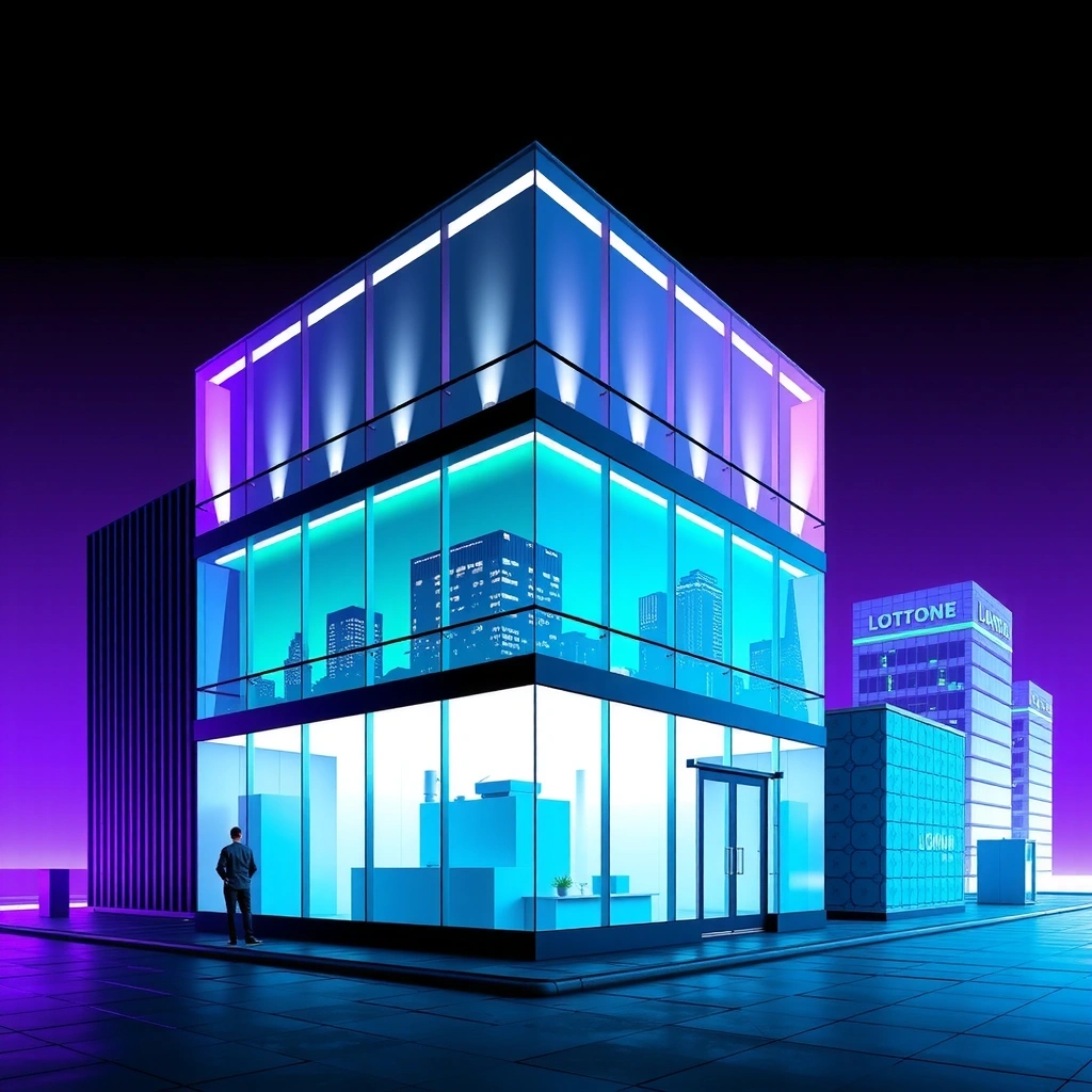 Modern office building exterior