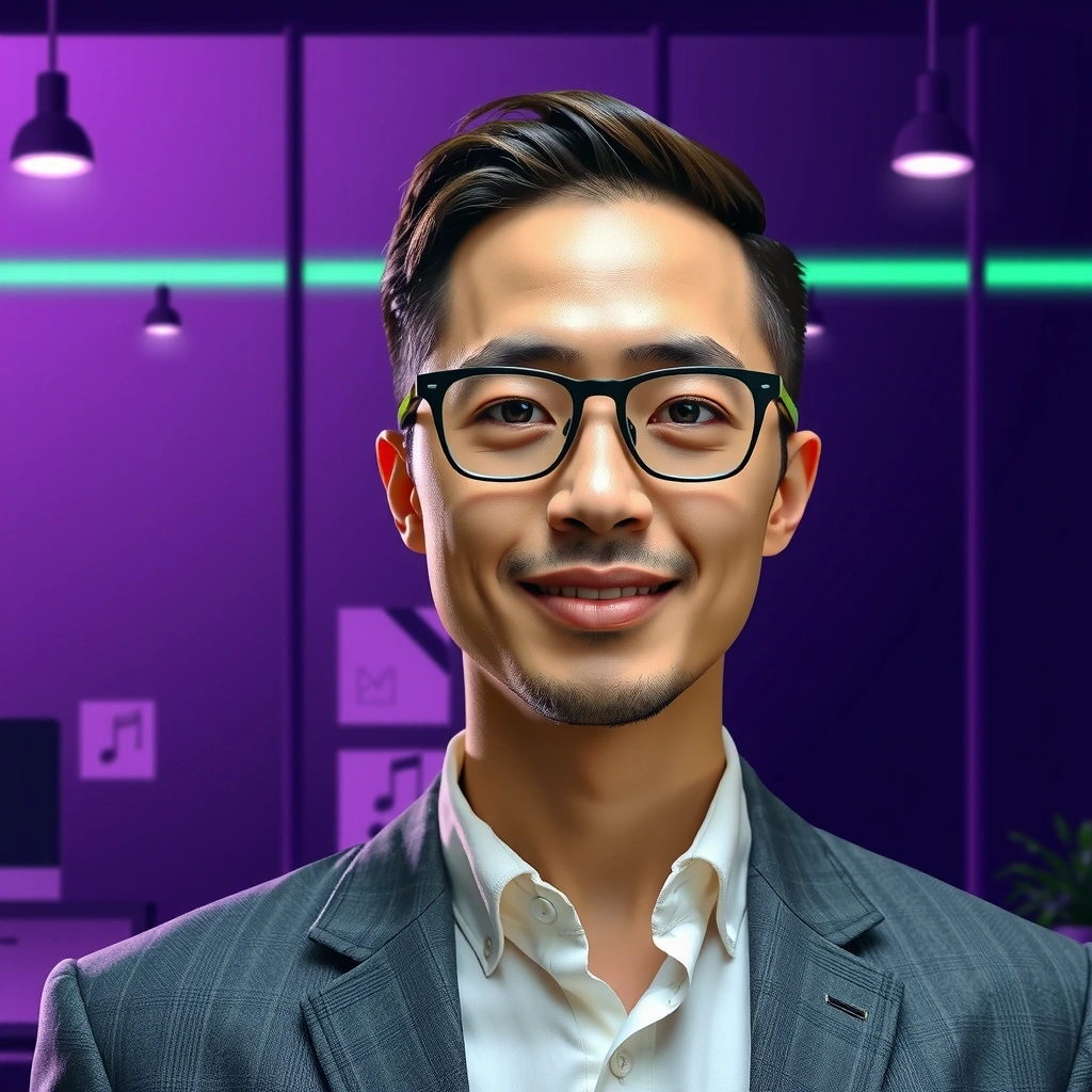 Professional trader portrait